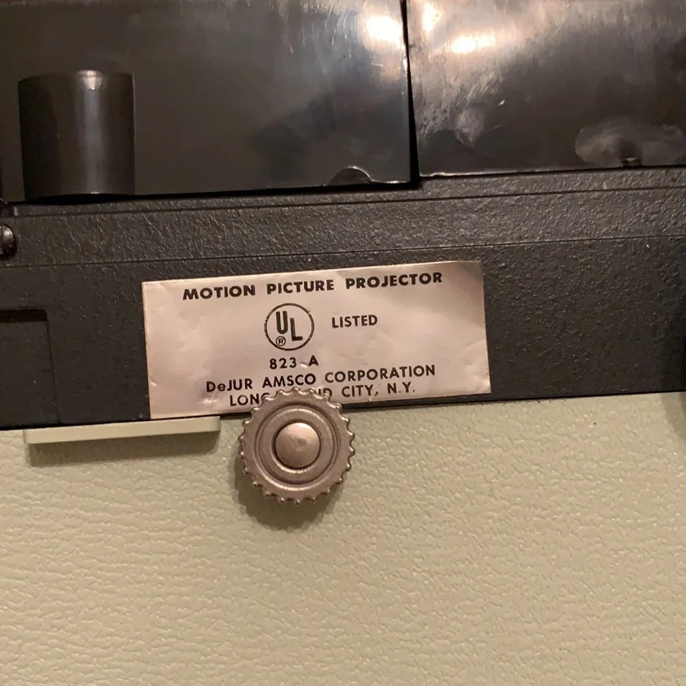 DeJur Dual 8mm movie projector